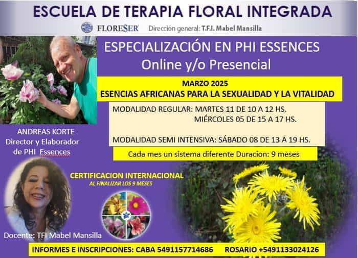 Escuela Terapia Floral Integrada