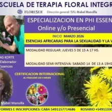 Escuela Terapia Floral 
