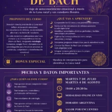 Escuela Terapia Floral Integrada - Taller online Lunas
