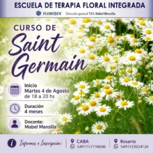 Escuela Terapia Floral Integrada - Curso Saint Germain