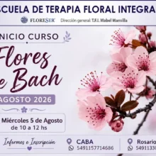 Escuela Terapia Floral Integrada - Curso Bach