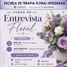 Escuela Terapia Floral Integrada - Entrevista Floral